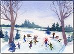 Winter Themed Watercolors